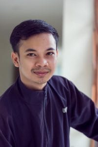 headshot portrait of azim