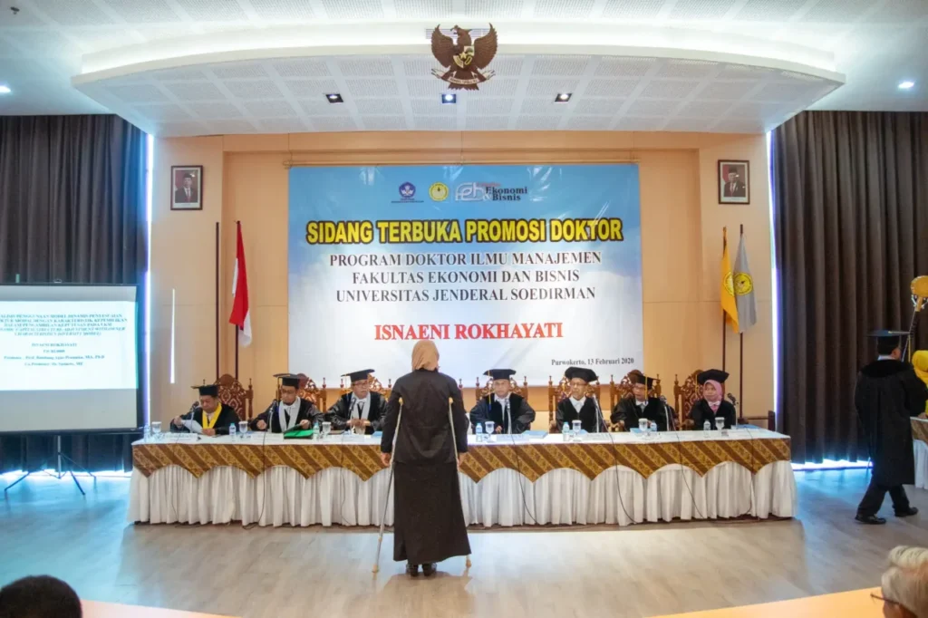 foto Sidang Terbuka Promosi Doktor, universitas jendral soedirman,purwokerto, unsoed